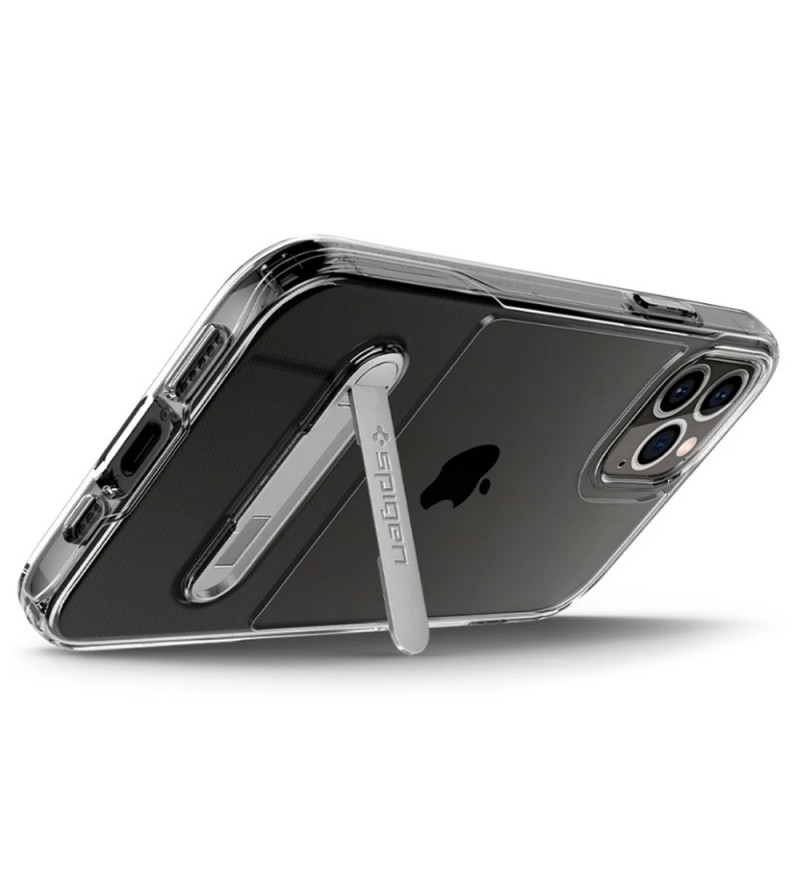 Funda para iPhone 12/12 Pro Spigen Slim Armor Essential - Transparente 