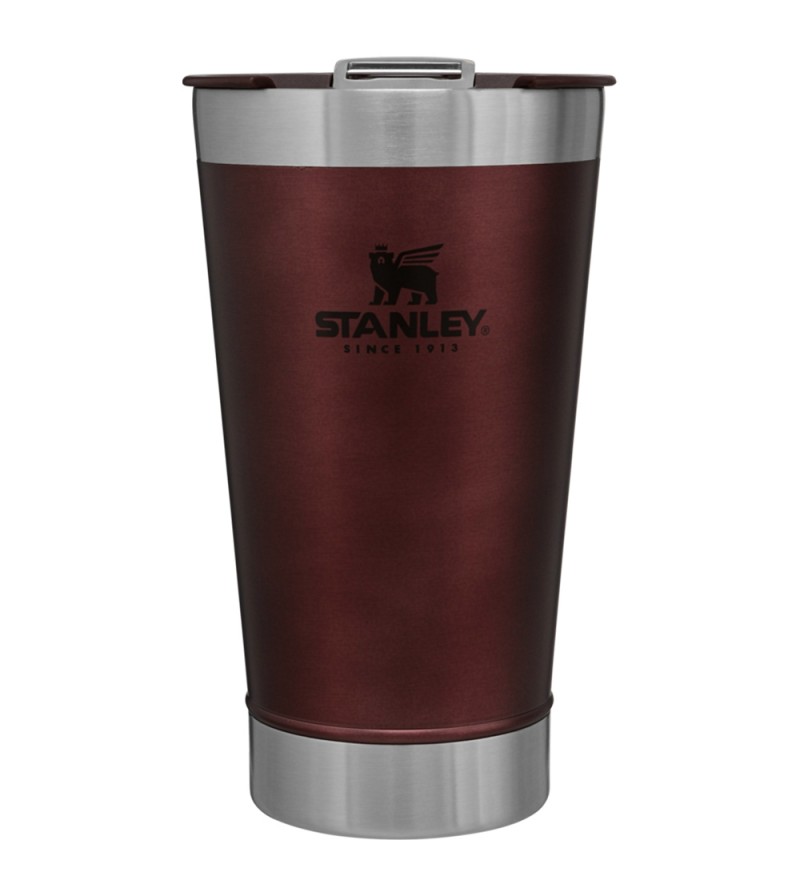 Vaso Térmico Stanley Classic Stay Chill Beer Pint 10-01704-075 de 473mL - Wine Red