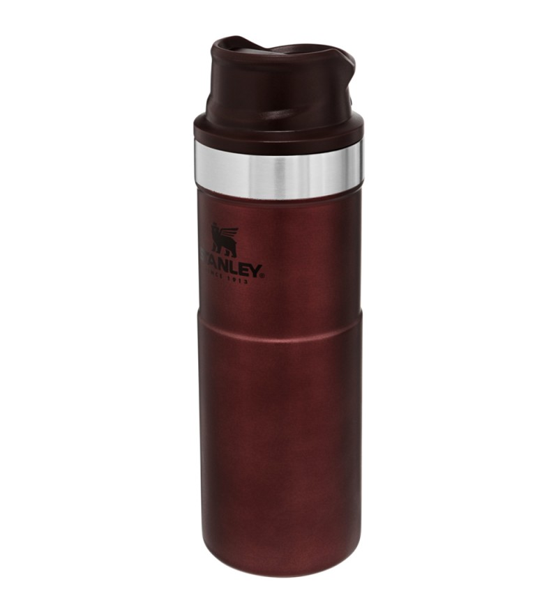Taza Térmica Stanley Classic Trigger-Action Travel Mug 10-06439-115 de 473mL - Wine Red