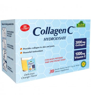 Suplemento Alfa Collagen C Hidrolysate - 30 Paquetes (0865)