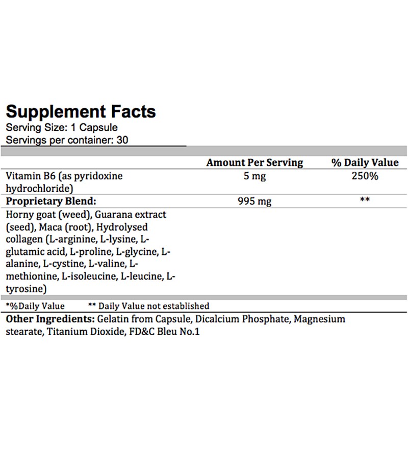 Suplemento Alfa Vitamin Libi Max - 30 Cápsulas (0311)