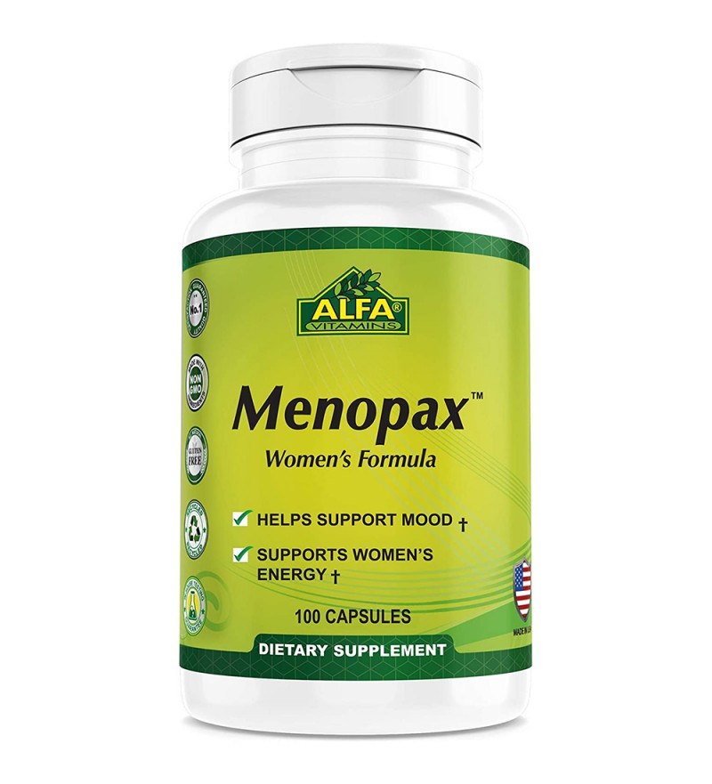 Suplemento Alfa Vitamin Menopax Women's Formula - 100 Cápsulas (4461)