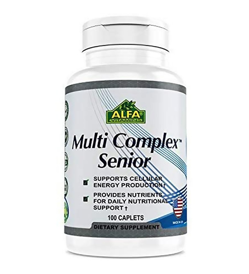 Suplemento Alfa Multivitamin Multi Complex Senior - 100 Comprimidos (1597)
