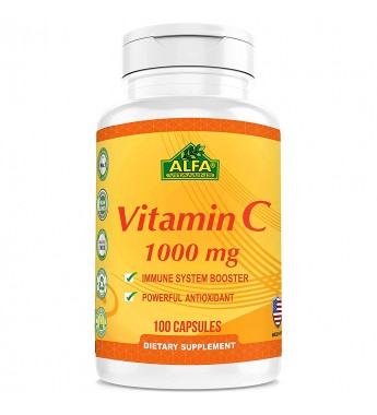 Suplemento Alfa Multivitamin Vitamin C 1000mg - 100 Cápsulas (3885)
