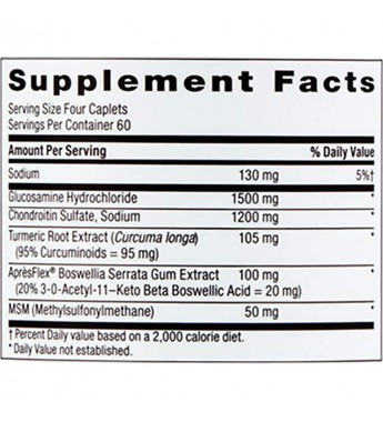 Suplemento GNC TriFlex Promotes Joint Health - 240 Comprimidos (17406)