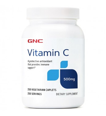 Suplemento GNC Vitamin C 500mg - 250 Cápsulas (17721)