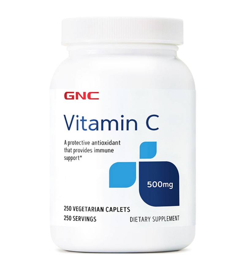 Suplemento GNC Vitamin C 500mg - 250 Cápsulas (17721)