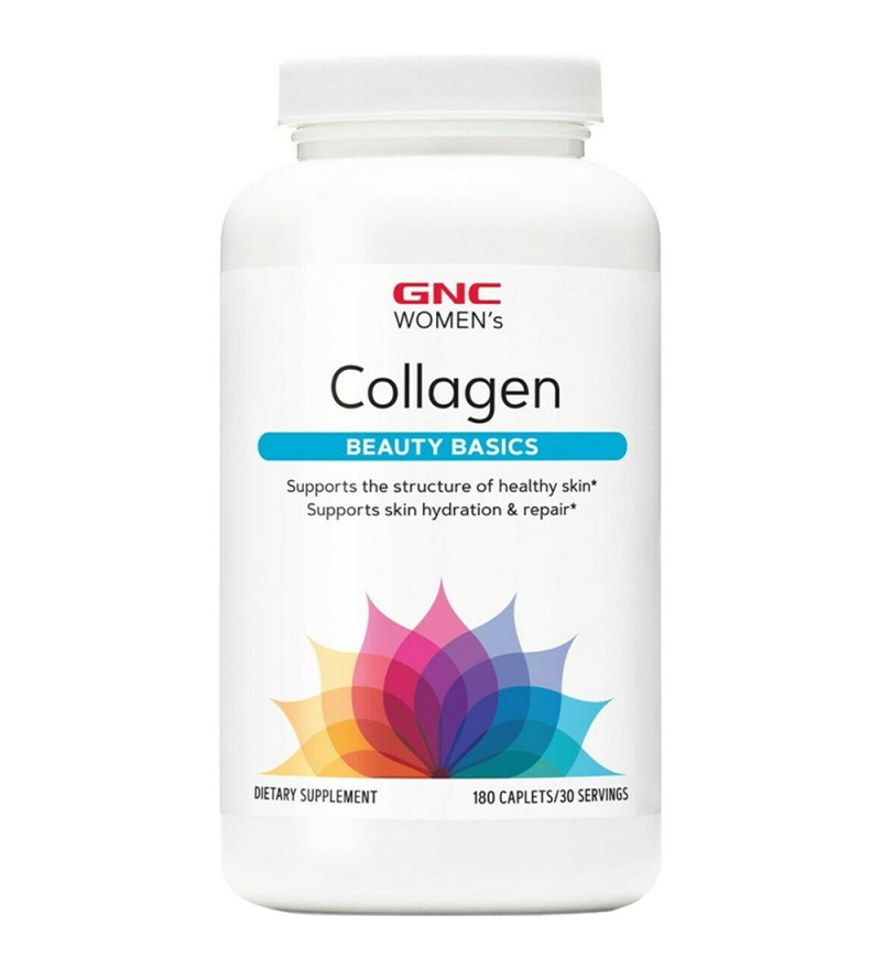 Suplemento GNC Women's Collagen Beauty Basics - 180 Comprimidos (20794)
