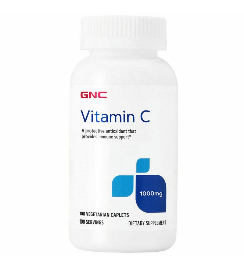 Suplemento GNC Vitamin C 1000mg - 100 Cápsulas (17742)