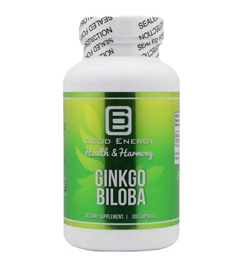 Suplemento Good Energy Ginkgo Biloba - 100 Cápsulas Blandas (8770)