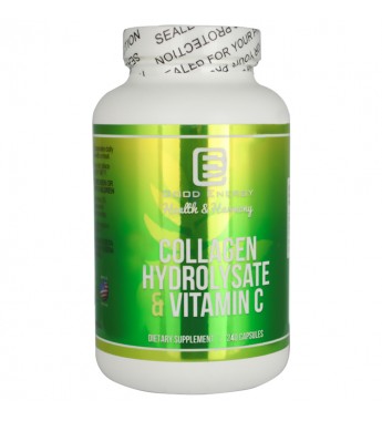 Suplemento Good Energy Collagen Hydrolysate & Vitamina C - 240 Cápsulas (3288)