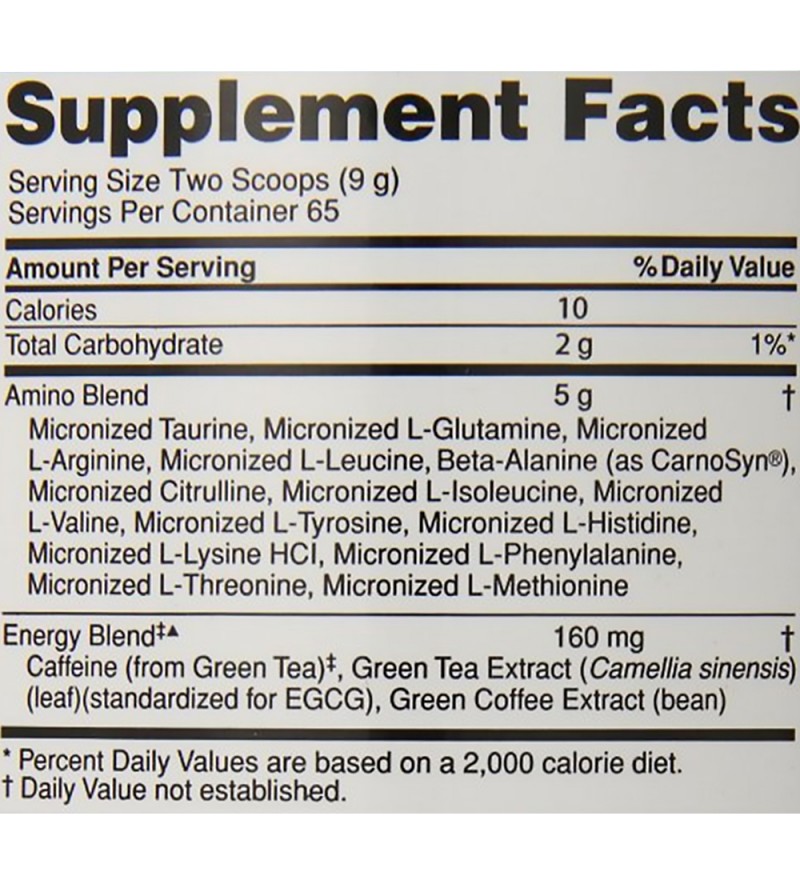 Suplemento Optimum Nutrition Essential AMIN.O. Energy Watermelon - 585g (1308)
