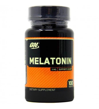 Suplemento Optimum Nutrition Melatonin 3mg - 100 Comprimido (2007)