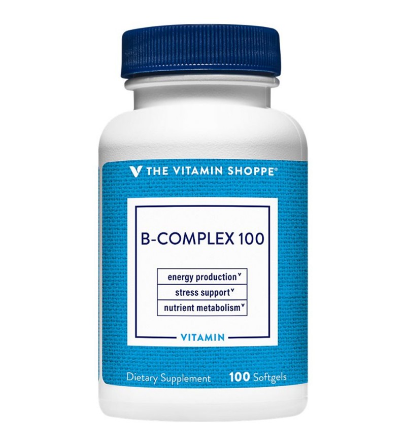 Suplemento The Vitamin Shoope B-Complex 100 - 100 Cápsulas Blandas (2050)