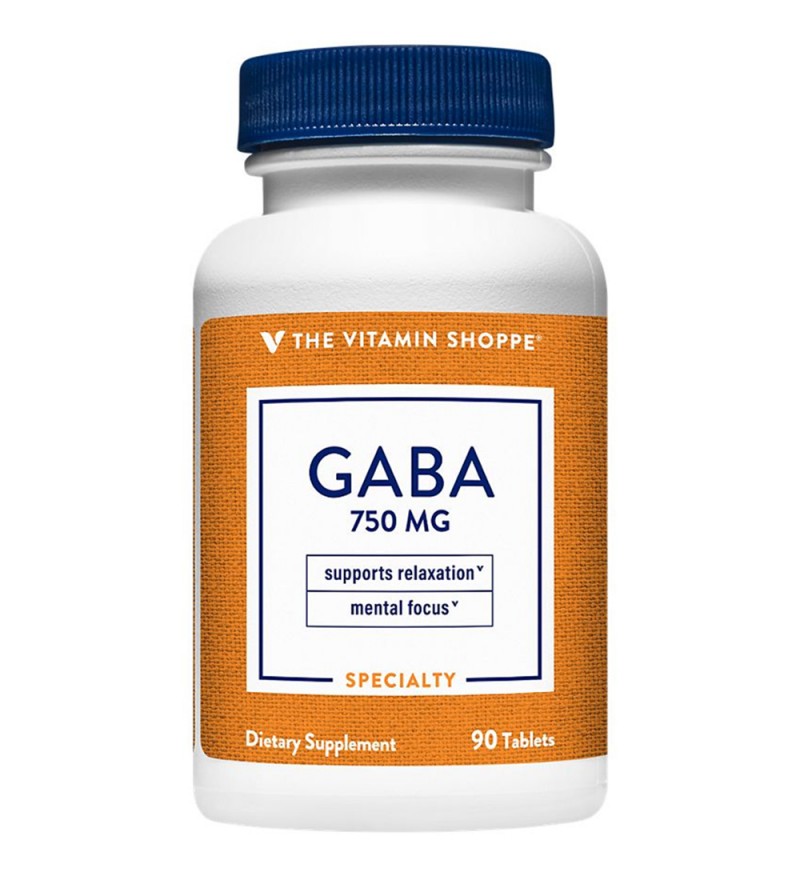 Suplemento The Vitamin Shoope GABA 750mg - 90 Comprimidos (2217)