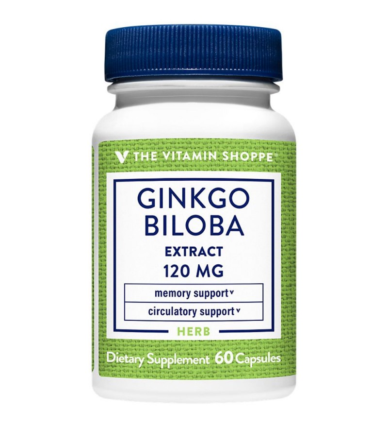 Suplemento The Vitamin Shoope Ginkgo Biloba Extract 120mg - 60 Cápsulas (1708)
