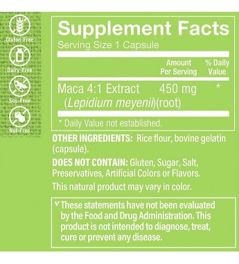 Suplemento The Vitamin Shoope Maca Extract 450mg - 60 Cápsulas (6921)