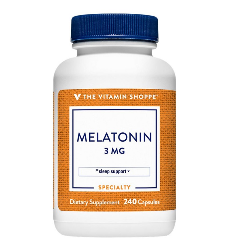 Suplemento The Vitamin Shoope Melatonin 3mg - 240 Cápsulas (1615)