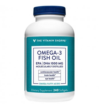 Suplemento The Vitamin Shoope Omega 3 Fish Oil 1000mg - 240 Cápsulas Blandas (2977)