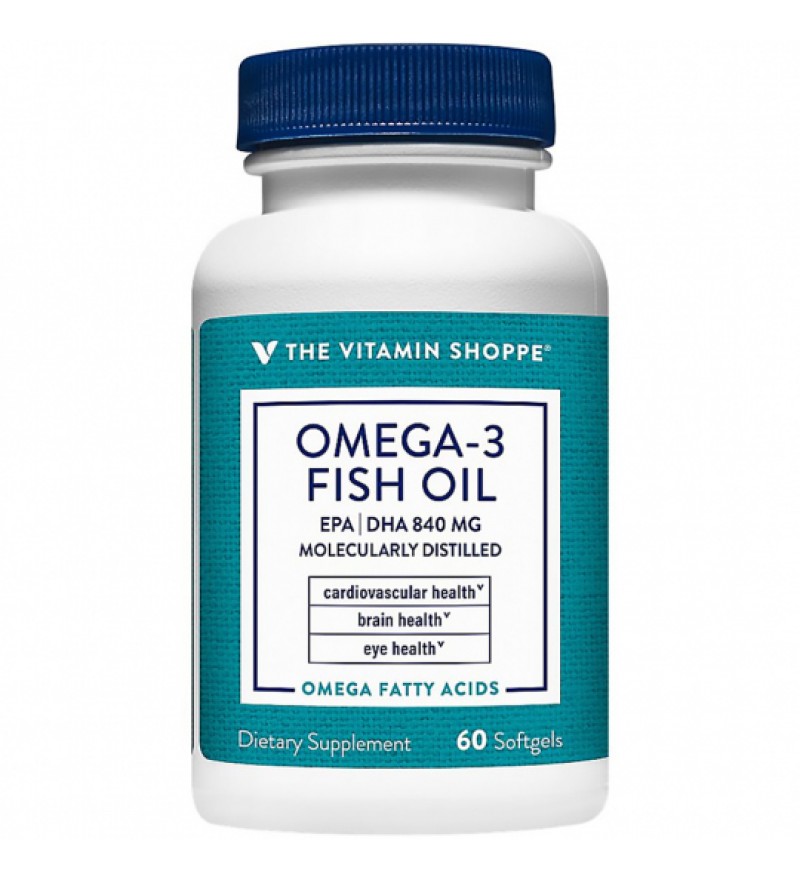 Suplemento The Vitamin Shoope Omega 3 Fish Oil 1200mg - 60 Cápsulas Blandas (3936)