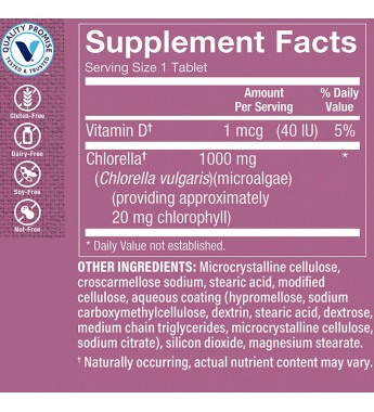 Suplemento The Vitamin Shoope Super Chlorella 1000mg - 100 Comprimidos (1155)