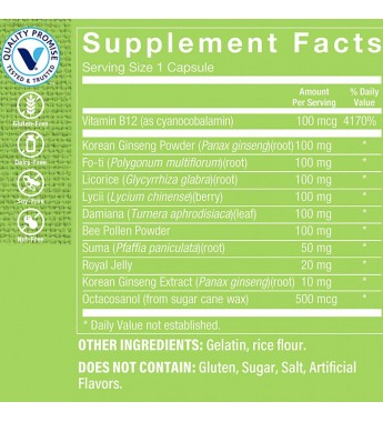 Suplemento The Vitamin Shoope Super Energy Up - 100 Cápsulas (1206)
