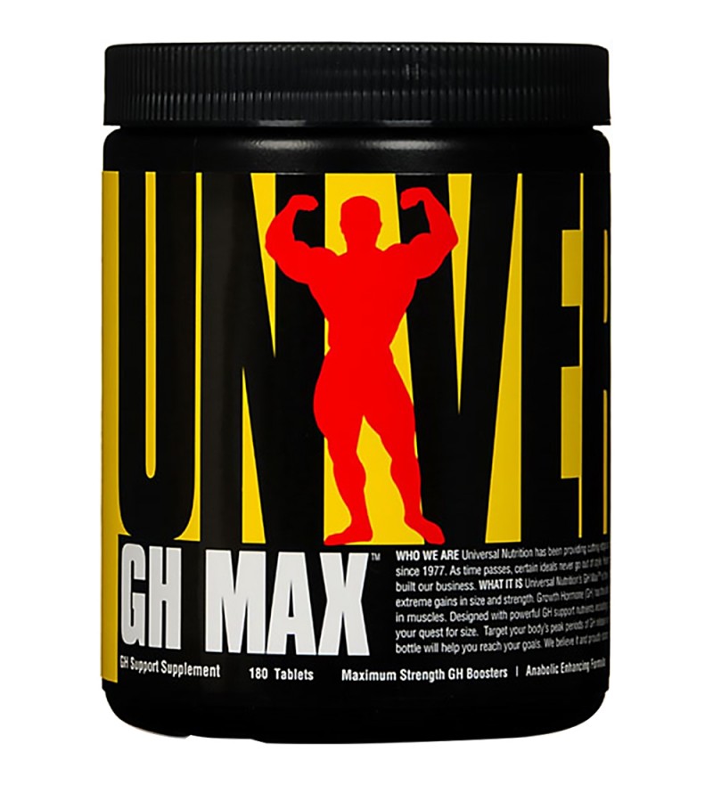 Suplemento Universal Nutrition GH MAX - 180 Comprimidos (1432)