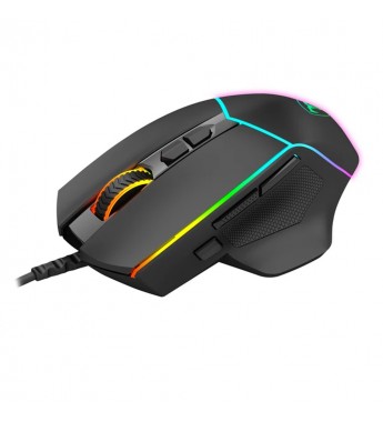 Mouse Gaming T-DAGGER Camaro T-TGM306 con retroiluminación RGB/8000DPI Ajustable/8 botones - Negro 
