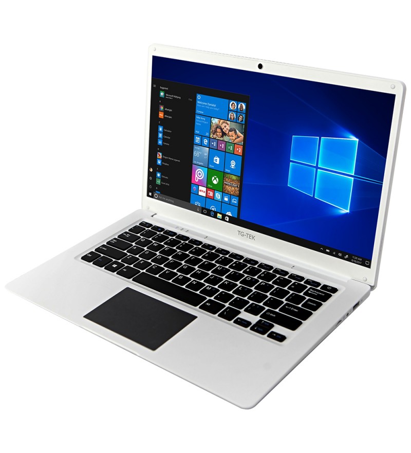 Notebook Talent Grant Tech TGL-1401WHT de 14.1" HD con Intel Atom x5-Z8350/4GB RAM/32GB/W10 - Blanco