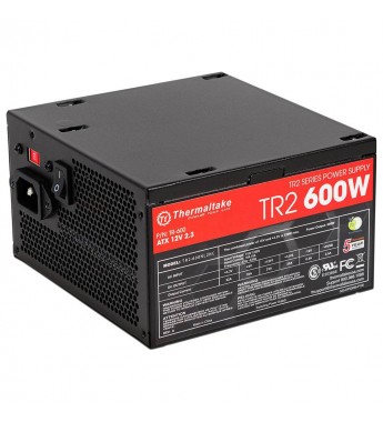 Fuente de Alimentación para PC Thermaltake TR2 Series TR-600 600W/Bivolt - Negro