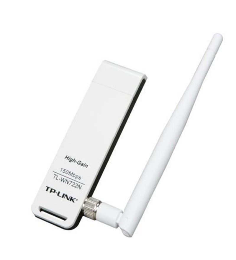 Adaptador USB Inalámbrico TP-Link TL-WN722NC 150 Mbps - Blanco