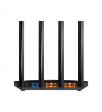Router TP-Link Archer C6 AC1200 Mesh Wi-Fi Router Full Gigabit MU-MIMO - Negro