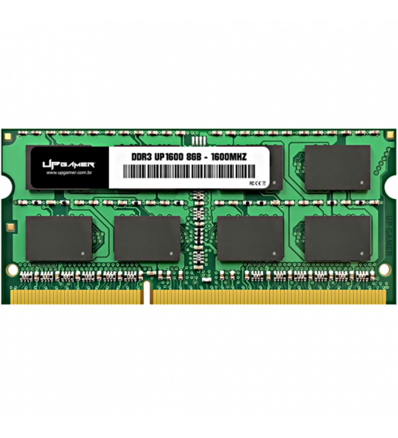 Memoria RAM para Notebook Up Gamer de 8GB UP1600 DDR3/1600MHz - Verde