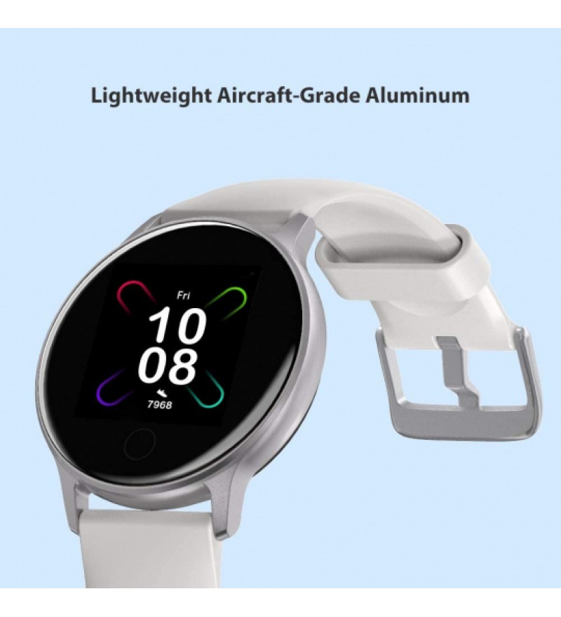 Smartwatch Umidigi Uwatch 3S con Pantalla 1.3" 2.5D/Bluetooth/5 ATM - Icy White