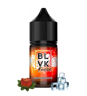 Esencia para Vaper BLVK Fusion Nicotine Salt Citrus Strawberry Ice con 35mg Nicotina - 30mL