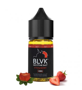 Esencia para Vaper BLVK Nicotine Salt Strawberry con 35mg Nicotina - 30mL
