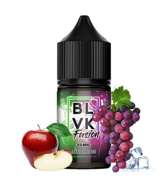 Esencia para Vape BLVK Nicotine Salt Grape Apple ice con 35mg Nicotina - 30 mL