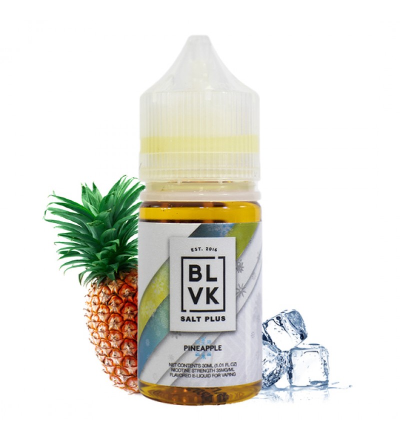 Esencia para Vaper BLVK Salt Plus Pineapple con 35mg Nicotina - 30mL