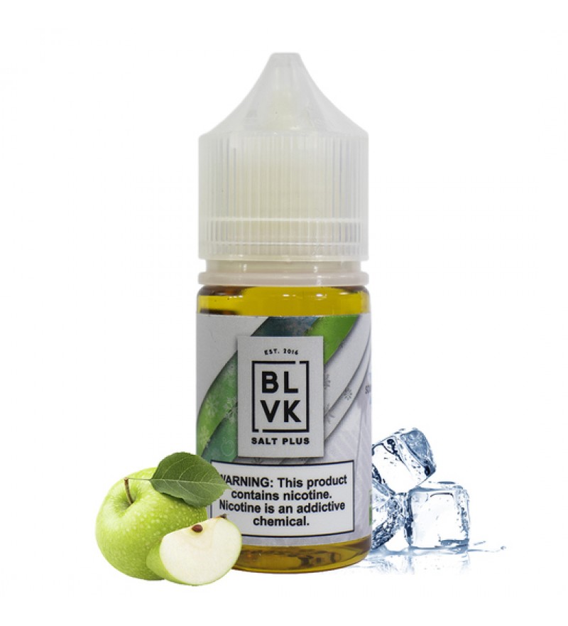 Esencia para Vaper BLVK Salt Plus Sour Apple con 50mg Nicotina - 30mL