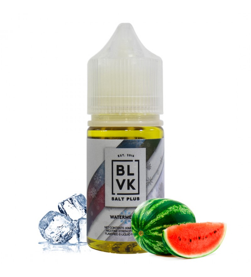 Esencia para Vaper BLVK Salt Plus Watermelon con 35mg Nicotina - 30mL