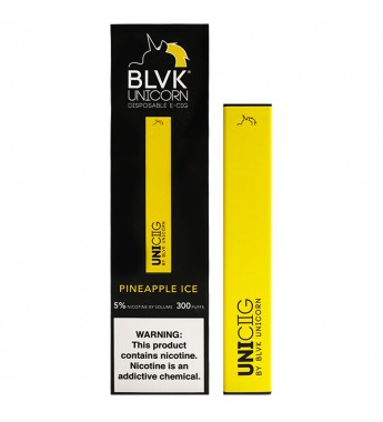 Vaper BLVK UNICORN UNICIIG Desechable 1.3 mL con 50mg Nicotina - Pineapple Ice