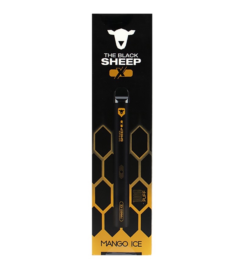 Vaper The Black Sheep X Desechable con 50mg Nicotina - Mango Ice