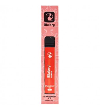 Vaper Desechable Blulory Plus 3.4mL con 5% Nicotina - Strawberry Ice