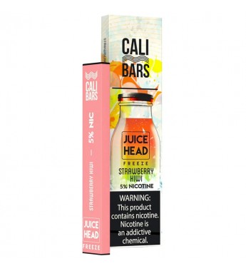 Vaper Cali Bars Juice Head Desechable 1.3 mL con 50mg Nicotina - Strawberry Kiwi