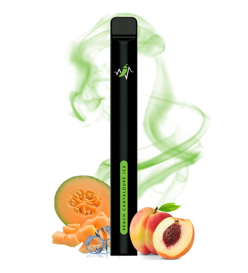 Vape Desechable Chilly Beats C10 1000 Puffs con 50mg Nicotina - Peach Cantaloupe Ice