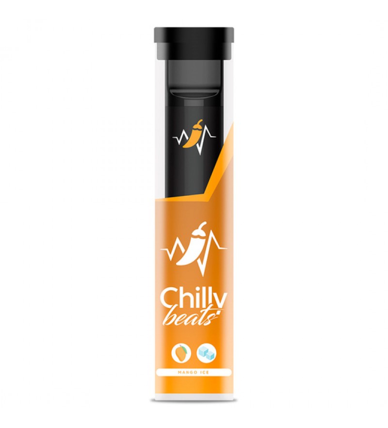 Vape Desechable Chilly Beats C6 600 Puffs con 50mg Nicotina - Mango Ice