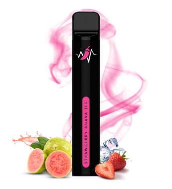 Vape Desechable Chilly Beats C6 600 Puffs con 50mg Nicotina - Strawberry Guava Ice
