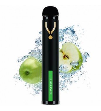 Vape Desechable Dinner Lady V1500 Puffs con 30mg Nicotina - Apple Sours