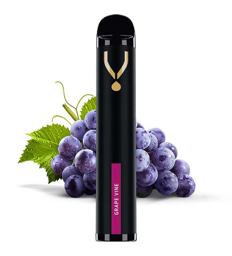 Vape Desechable Dinner Lady V1500 Puffs con 30mg Nicotina - Grape Vine