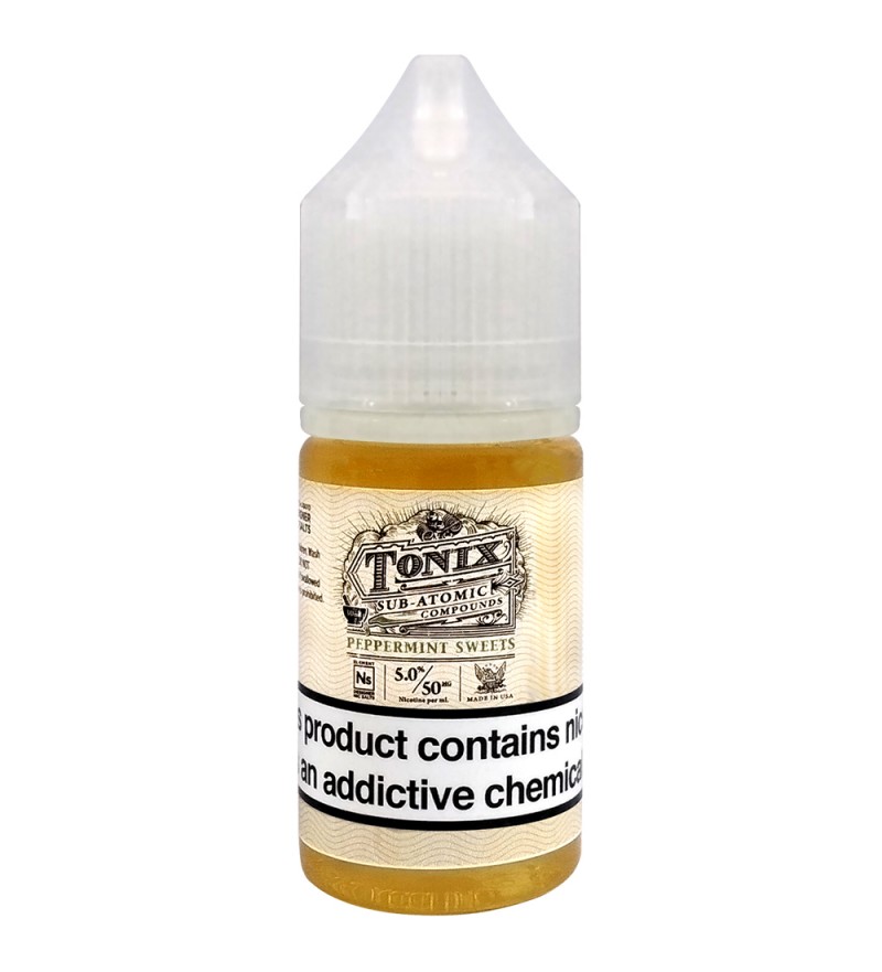 Esencia para Vaper Element E-Liquid Nic. Salts Tonix Peppermint Sweets con 50mg Nicotina - 30 mL